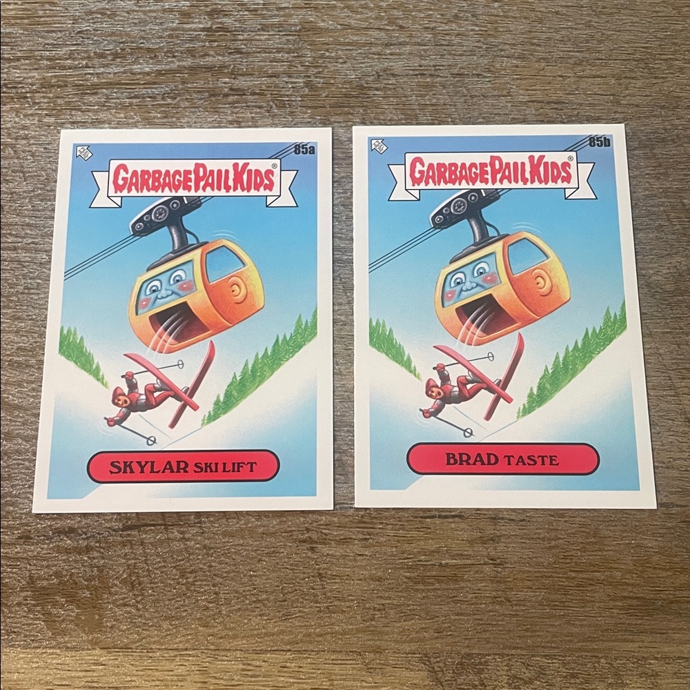 ✨10/$10 GPK SALE✨ Garbage Pail Kids GPK Go on Vacation Base 85a and 85b